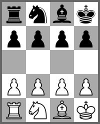 Play Micro Chess 4x5 online 3D or 2D   #AllThingsChess