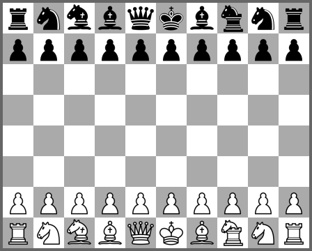 BISHOP/KNIGHT, KNIGHT/ROOK & BOARD for CAPABLANCA, GOTHIC